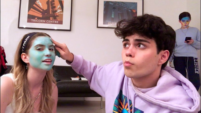 trying to recreate iconic tiktok looks on Abby and Charlotte