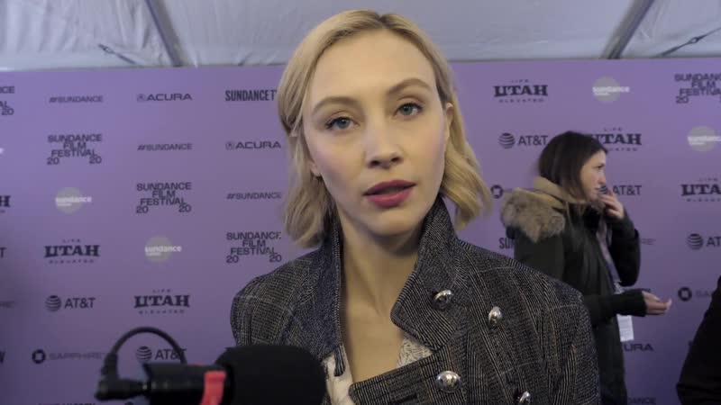 Sarah Gadon EXCLUSIVE INTERVIEW Sundance 2020 Black Bear