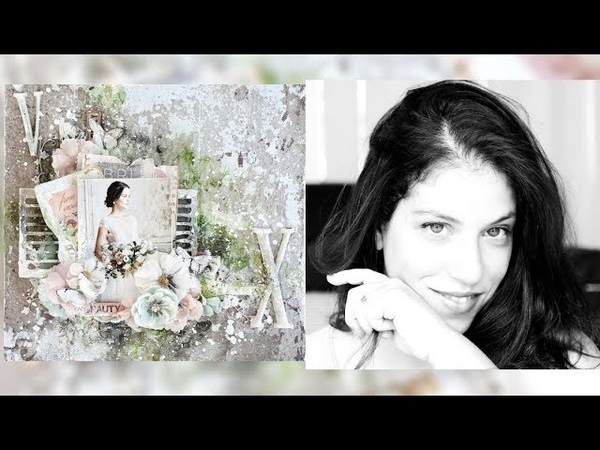 Mixed Media Layout Tutorial By Sharon Ziv Prima Marketing Apricot