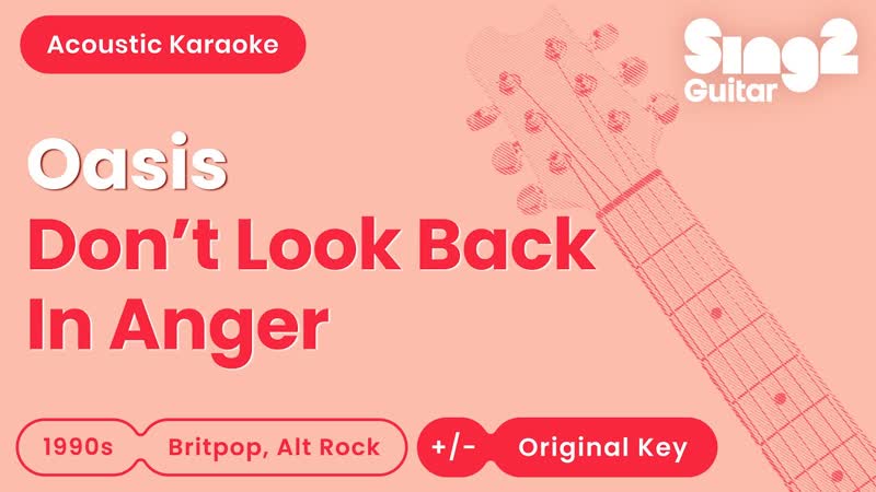 Dont Look Back In Anger Oasis ( Acoustic