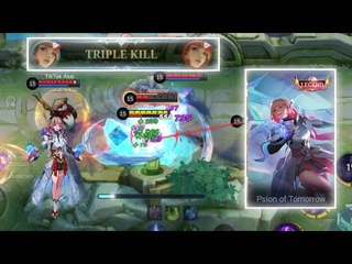 REVAMP GUINEVERE PSION TOMMOROW GAMEPLAY #mlbb #guineverelegendskin