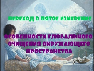 ОТЕЦ АБСОЛЮТ/ПЕРЕХОД В ПЯТОЕ ИЗМЕРЕНИЕ (Особенности глобального очищения окружающего пространства)