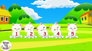 Counting 1 to 10 - Nursery Rhymes & Kids Songs - Checkered Zebra - Songs and Cartoons for Children