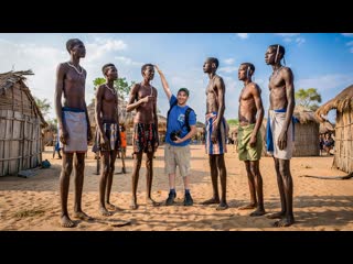 TALLEST HUMANS ON EARTH (South Sudan) - 7.5 FEET!