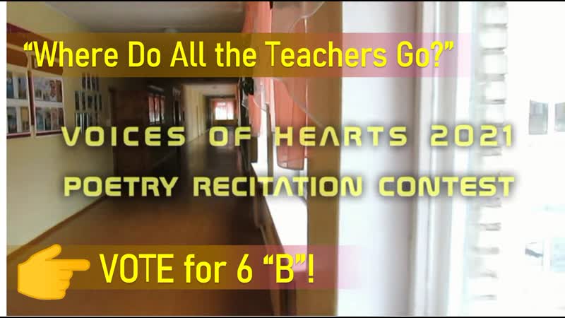 Where Do the Teachers Go , Voices of Hearts 2021, 6
