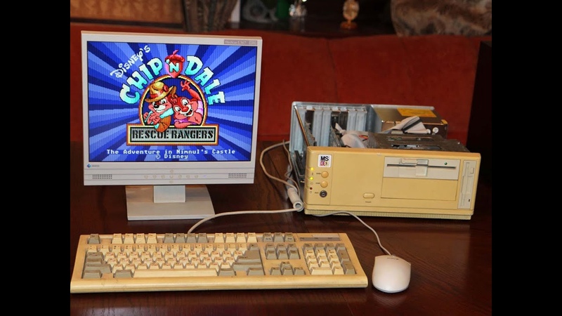 286 20 MHz, 640 Kb RAM, 1. 2 Gb HDD Ретро