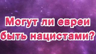 🔥 Могут ли евреи быть нацистами?
