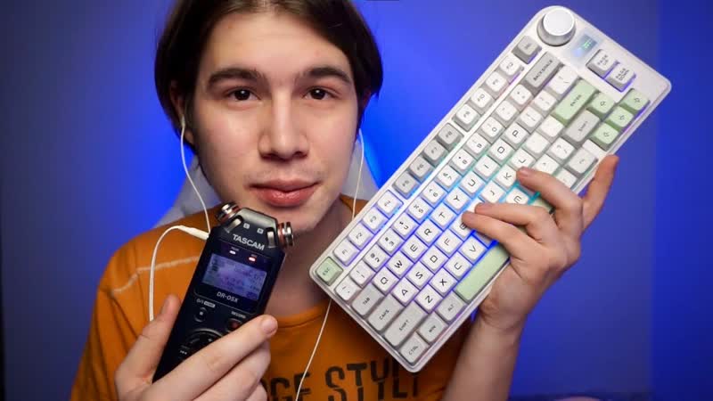 АСМР ТЕСТ КЛАВИАТУРЫ Epomaker TH80 X, ЗВУКИ КЛАВИАТУРЫ,