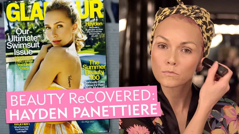 Hayden Panettiere s sun kissed Glamour cover recreated by makeup artist Kandee