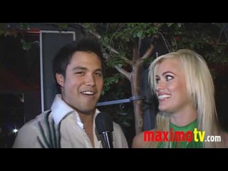 Michael Copon Unreleased Interview at Claudia Jordan’s Birthday Bash