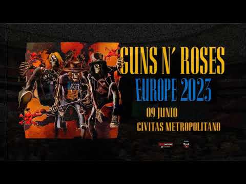 Guns N Roses Madrid 2023 Estadio Civitas
