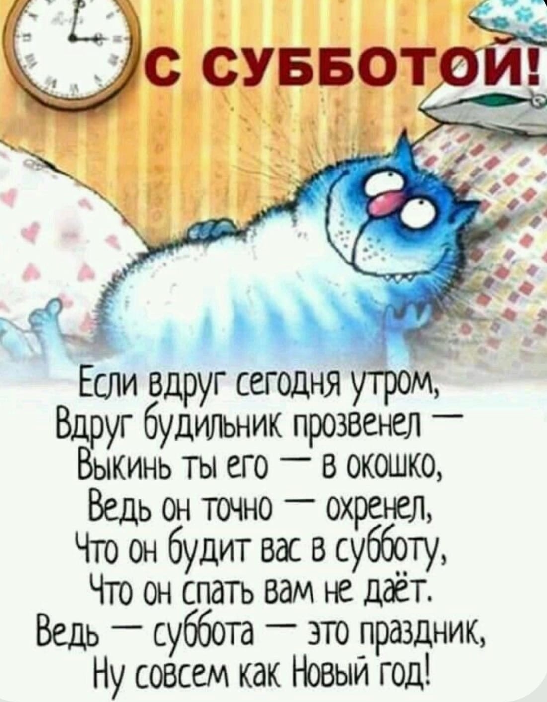 Утро субботы цитаты
