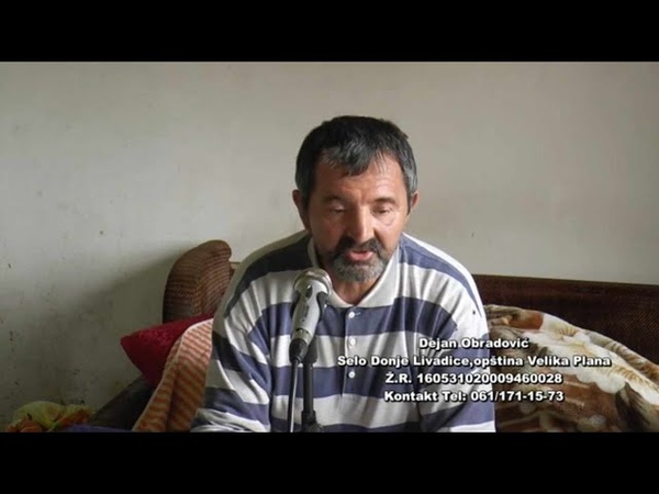 Emisija Vi i Humanost HITAN APEL za Dejana Obradovića, Selo Donje Livadice Humana Tv plus