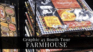 Farmhouse - Graphic 45's Creativation 2020 Booth Tour