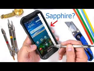 A Rugged SAPPHIRE Covered Smartphone - Durability Test!