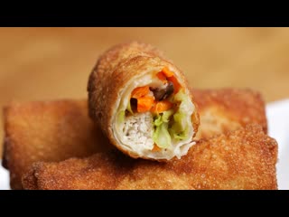 Chicken & Veggie Spring Rolls