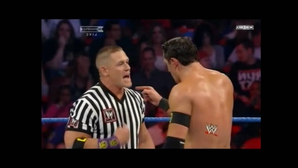 Randy Orton vs Wade Barrett at Survivor Series 2010( John Cena as special referee) Part