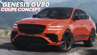 Genesis GV80 Coupe Concept Debuts With The Sharp X Speedium Design