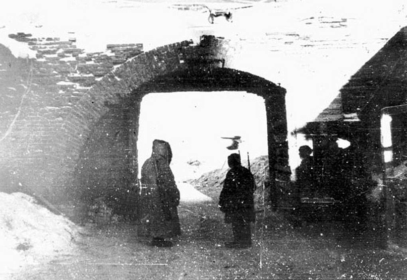 КПП Малой дороги жизни в Кронштадте