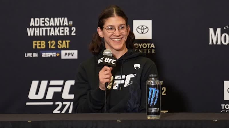 Roxane Modafferis Last Media Day, UFC
