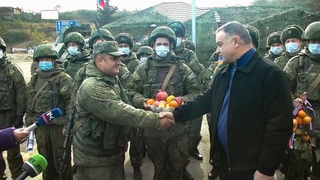 Благодарность жителей Нагорного Карабаха в адрес российских миротворцев