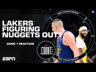 The Nuggets let the Lakers figure some things out! - Michael Wilbon | SportsCenter