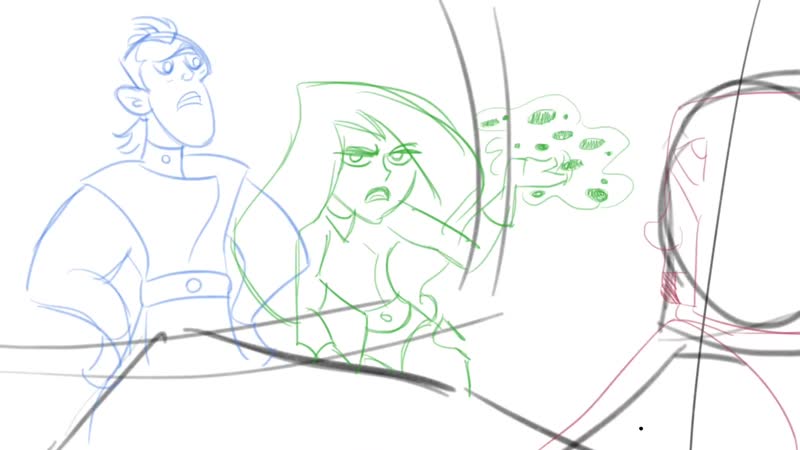 Kim Possible Jurassic Park Animatic Marcella