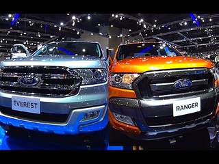 New Ford Everest 2015, 2016 VS New Ford Ranger 2015, 2016
