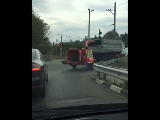 Автохам на дорогущем мерсе