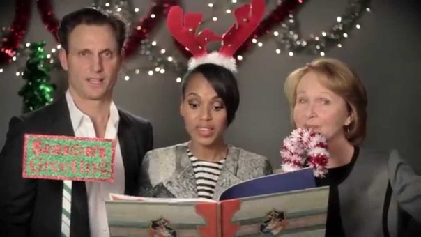 A Holiday Message From the Cast of SCANDAL