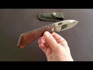 Rare Custom 2006 Buck Strider 889 SnG Limited Edition #196 with 3.5 inch Mirror Polished 420HC Blade
