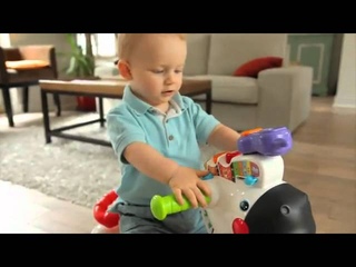 Baby Rides Zebra! 3 in 1 Zebra Push Walker, Ride On and Scooter  Vtech Baby!