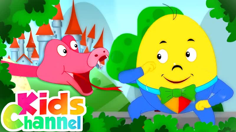 Humpty Dumpty Sat On A Wall, Nursery Rhymes And Kids Songs, Cartoon Videos from Kids