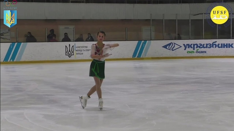 Anastasiia Shabotova 2021, 2022 Ukrainian Figure Skating Championships