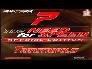 Прохождение The Need for Speed Special Edition  № 7 Transtropolis (A)  Ferrari 512 TR  2k