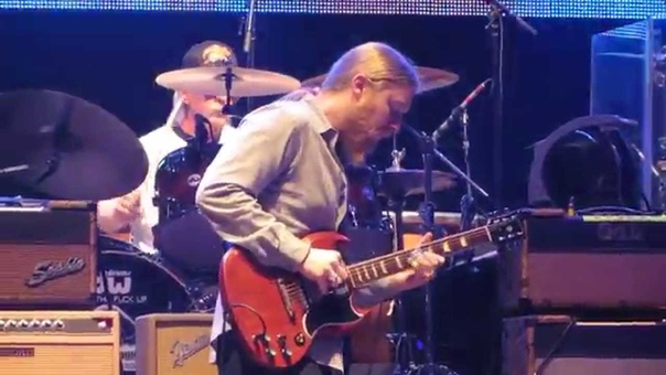 Blue Sky Allman Brothers гитарные соло. Great guitar solo Derek Trucks, Warren